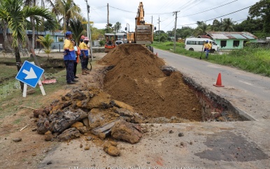 Herstelwerkzaamheden uitgevoerd aan verzakkingen op de Kennedyweg