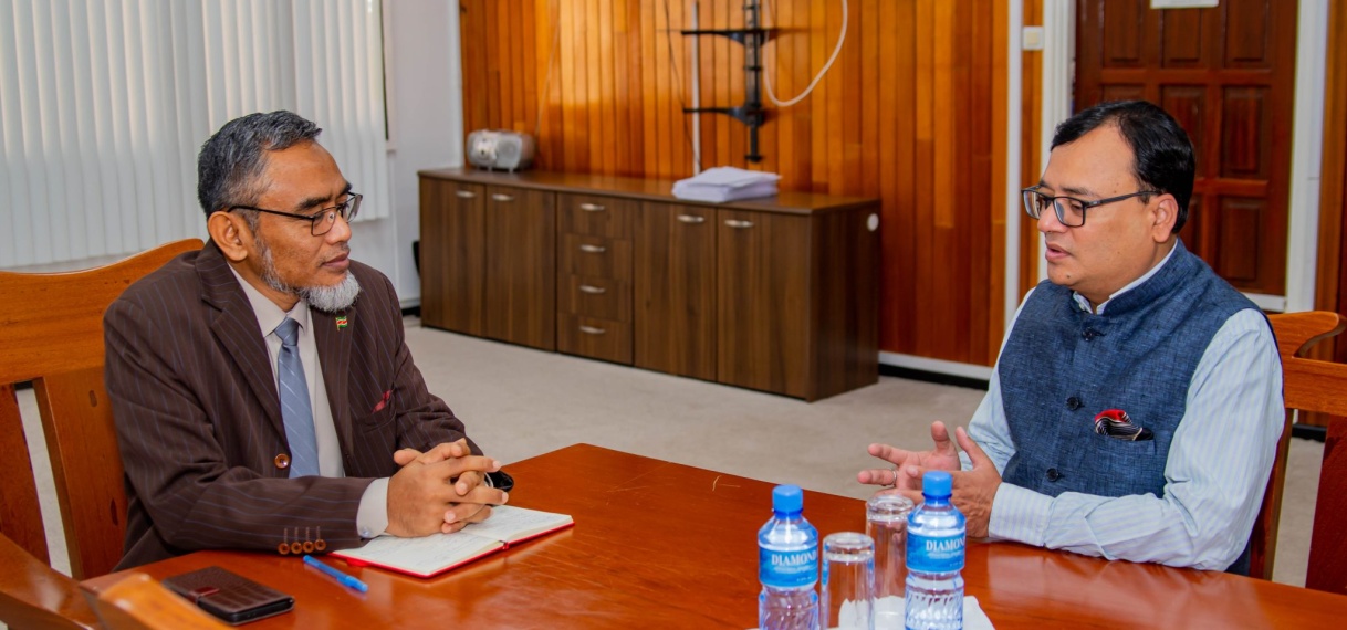 GBB bespreekt samenwerking met de Indiase ambassadeur