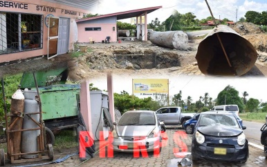 Arbeider gewond door explosie bij servicestation in Nickerie