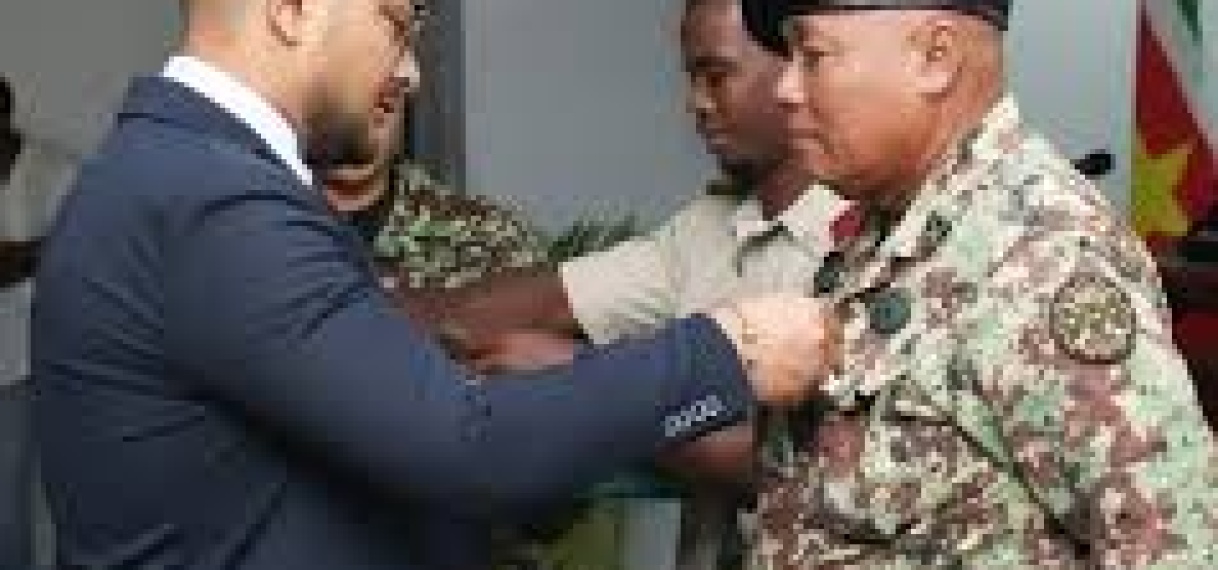 Minister Ramsaran: “bevorderingen militairen zichtbaar teken van beleid”