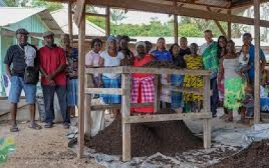 Eerste fase composttraining in Wan Hattie afgerond; focus op duurzame landbouw