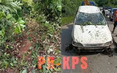 Overleden bestuurder bij verkeersongeval te Atjoni is geïdentificeerd