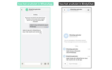 Voor het eerst berichten sturen van WhatsApp naar een andere chatapp mogelijk