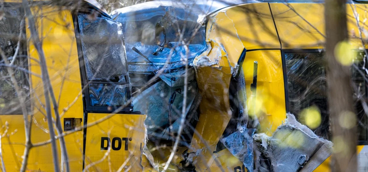 Frontale treinbotsing Denemarken: 18 gewonden, 5 kritiek