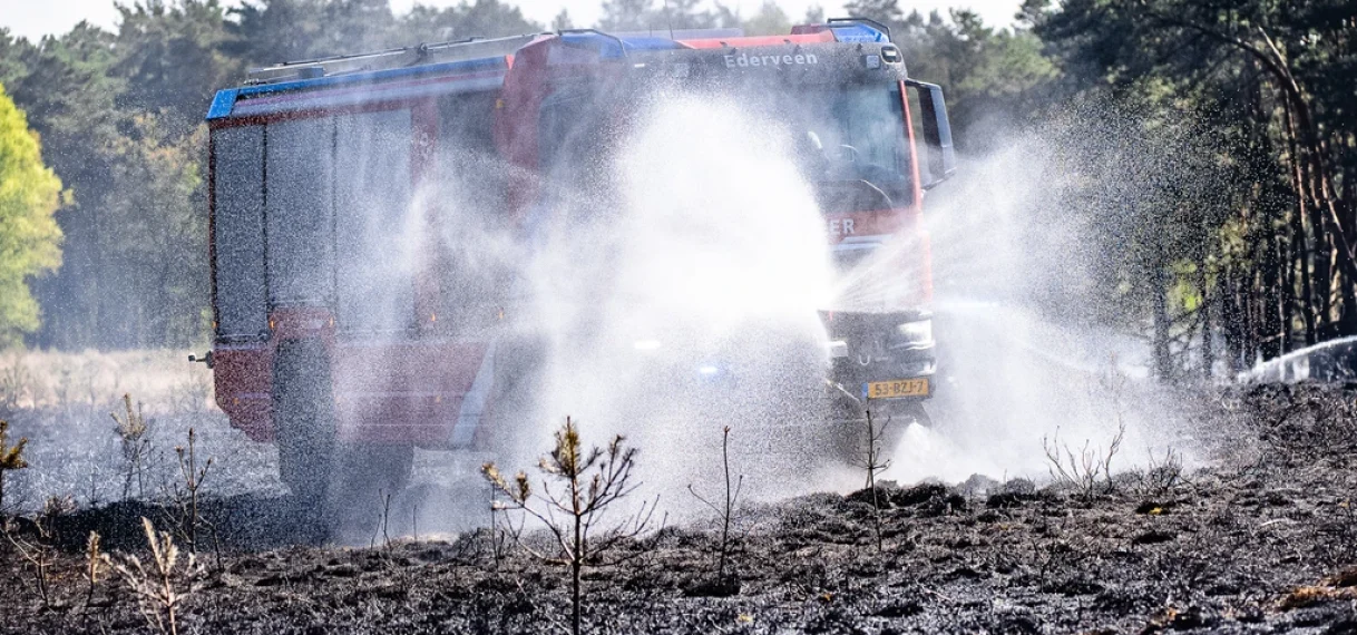 Aanhoudende droogte: verhoogd risico op natuurbranden