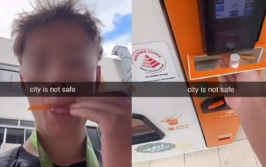 Franse tiener riskeert celstraf na ‘rietje-incident’ in Singapore