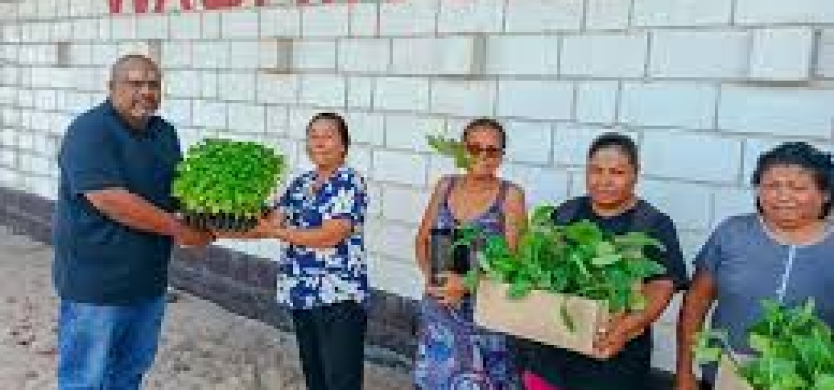 LVV geeft voorlichting over zelfvoorziening in Wanica D