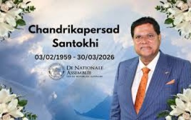 OAS betuigt medeleven na overlijden oud-president Santokhi; condoleances stromen binnen