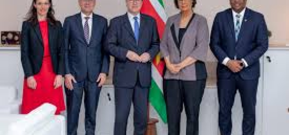 Duitsland en Suriname willen samenwerking verder versterken.