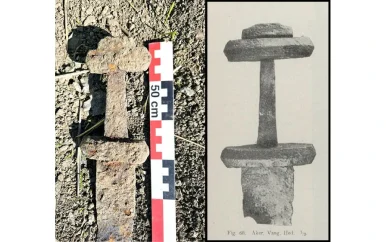 Noorse jongen (6) vindt 1300 jaar oud zwaard tijdens schoolreisje