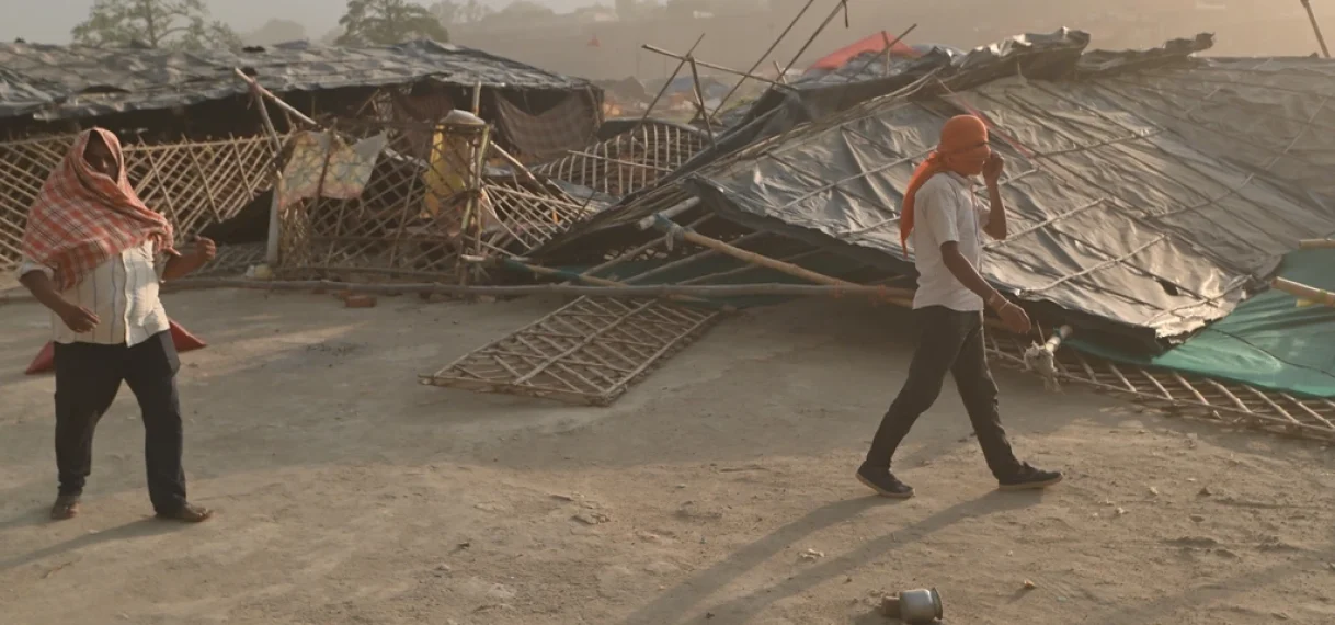 Bijna honderd doden door noodweer in India
