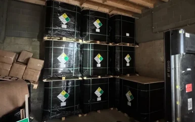 Duizenden flessen lachgas gestolen uit politieloods in België