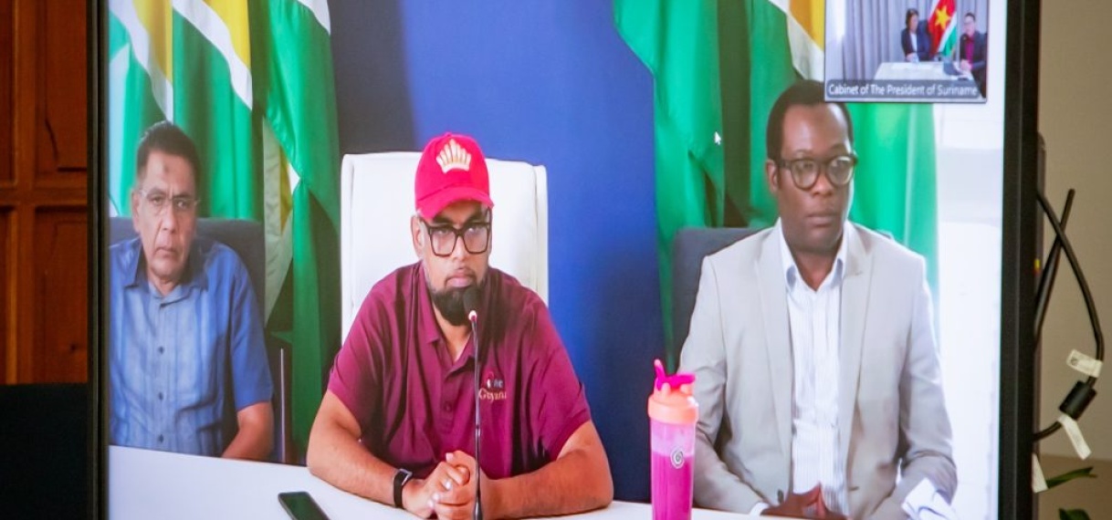 Suriname en Guyana willen samenwerking versterken rond wateroverlast en economie