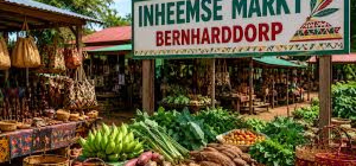 Kapitein Bernharddorp zoekt financiering voor inheemse markt in Para