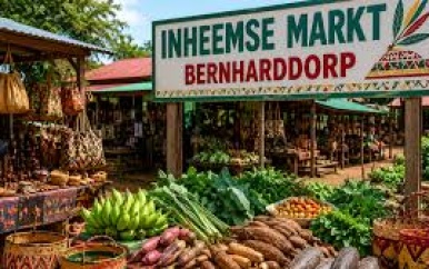 Kapitein Bernharddorp zoekt financiering voor inheemse markt in Para