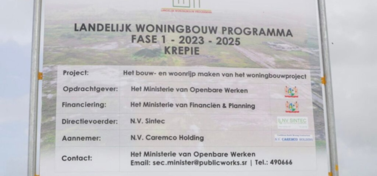 Woningbouwproject Krepie kampt nog altijd met vertraging