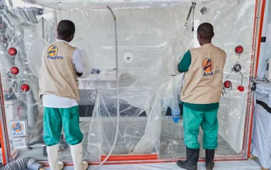UPDATE: Eerste ebolabesmetting in Frankrijk vastgesteld