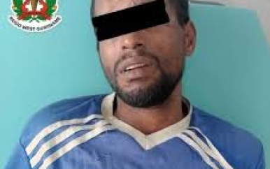 Verdachte aangehouden voor diefstal, inbraak en bedreiging in Nickerie