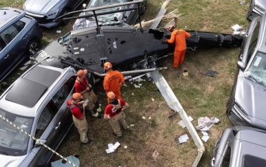 Zes doden door botsing van helikopters in Rio de Janeiro