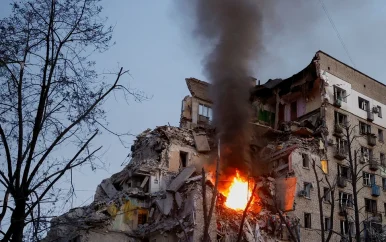 Zeker 17 doden bij Russische aanval op Kyiv