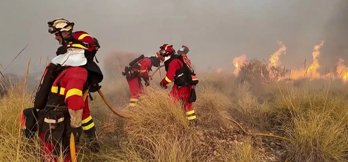 Zeker 11 doden en 23 vermisten bij natuurbrand in Spanje