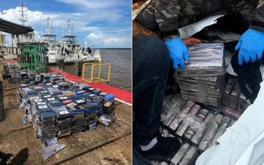 JIT onderschept boot met circa 1.600 kilo drugs; negen verdachten aangehouden