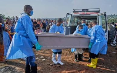 Inmiddels ruim 1.000 mensen in DR Congo overleden door ebolabesmetting