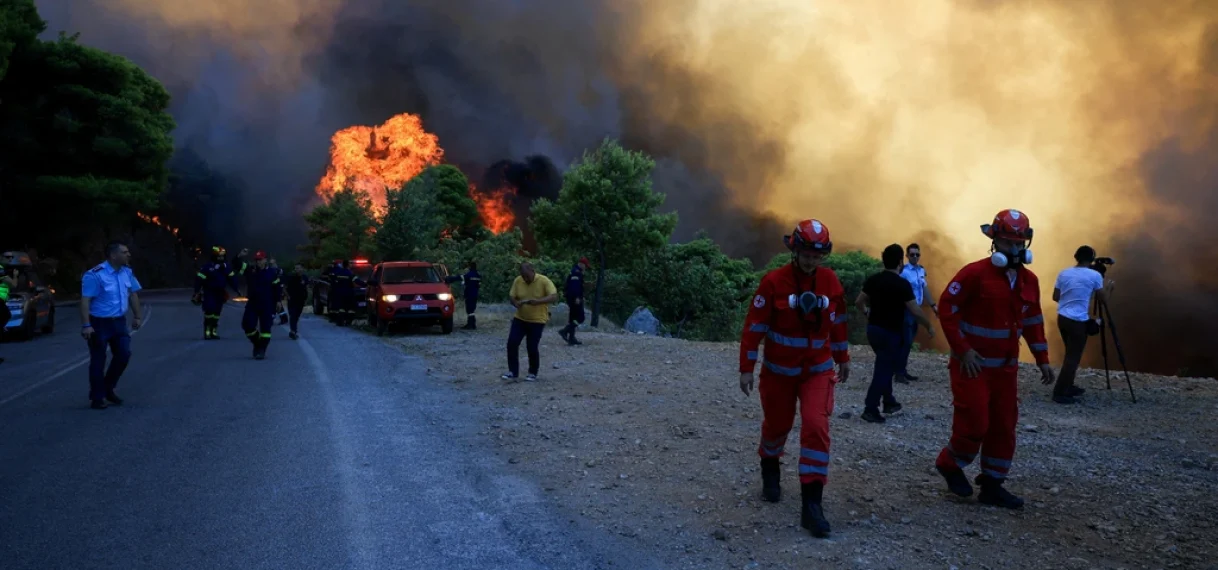 Grote natuurbrand Frankrijk onder controle; 200.000 mensen mogen naar huis