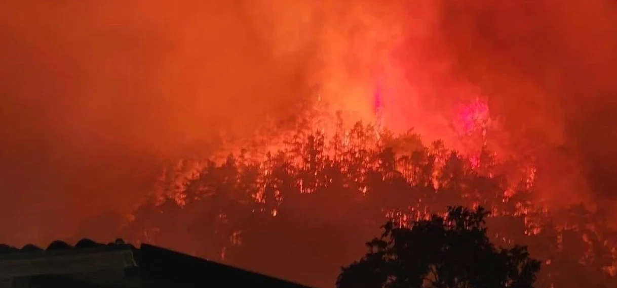 Ruim 200 mensen geëvacueerd door bosbrand bij Gardameer