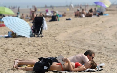 Warmste periode in juni en juli ooit gemeten; Frankrijk wordt bloedheet deze week