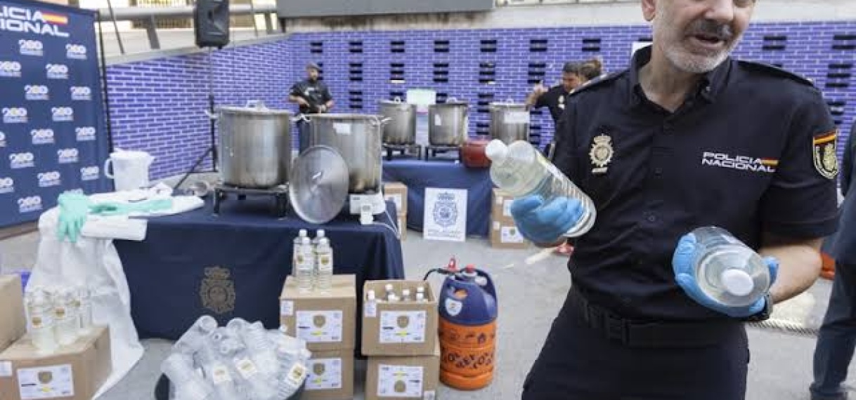 Groot crystal meth-lab opgerold in Spanje