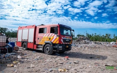 Brand op vuilstortplaats Ornamibo onder controle