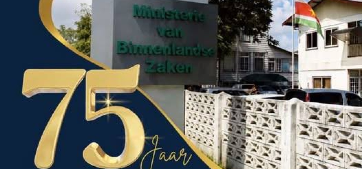 Ministerie van Binnenlandse Zaken markeert 75-jarig bestaan