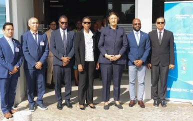 President Simons opent regionale bijeenkomst over malaria-eliminatie in Guianaschild
