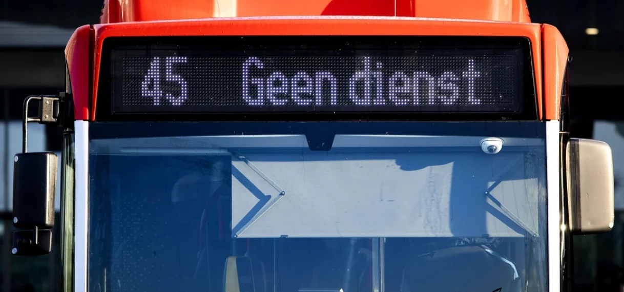 UPDATE: 24-uursstaking openbaar vervoer in Nederland