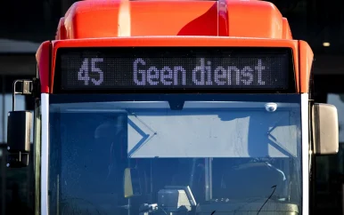 UPDATE: 24-uursstaking openbaar vervoer in Nederland