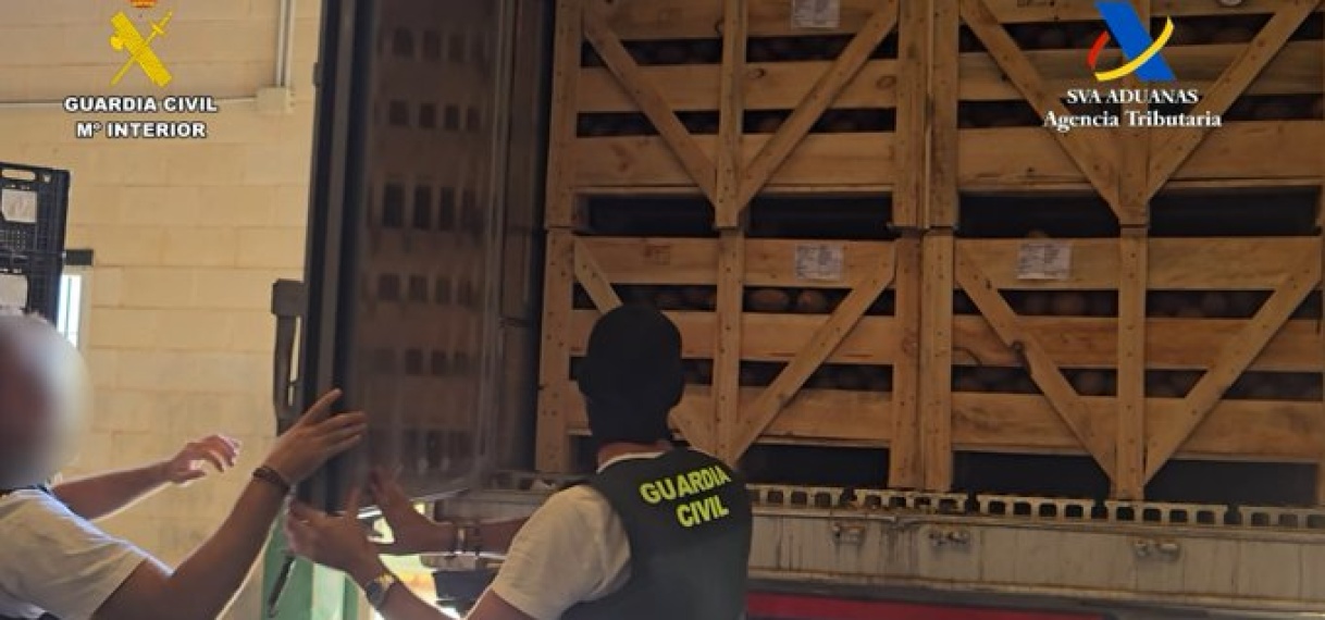 Spaanse politie vindt 1283 kilo cocaïne, precies de hoeveelheid die Jan G. gestolen zou hebben