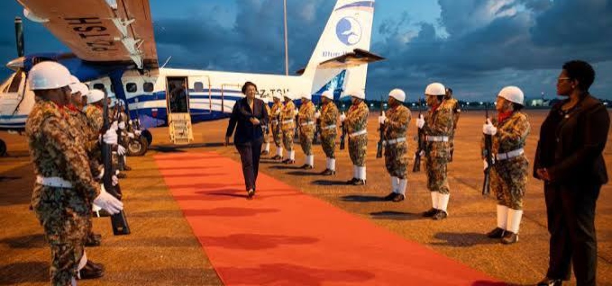 President Simons terug na intensieve VN-missie