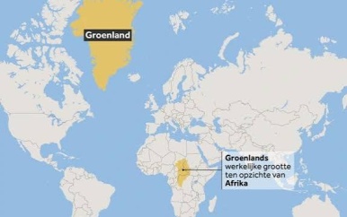 VN stemt voor nieuwe wereldkaart met grotere weergave van Afrika
