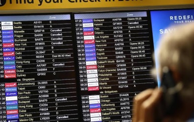 Storing Britse luchtverkeersleiding zorgt voor geschrapte vluchten