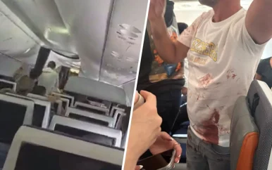 UPDATE: Passagiers grijpen in na geweld in cockpit