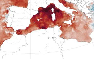 Abnormaal warme Middellandse Zee veroorzaakt grote overstromingen in Spanje