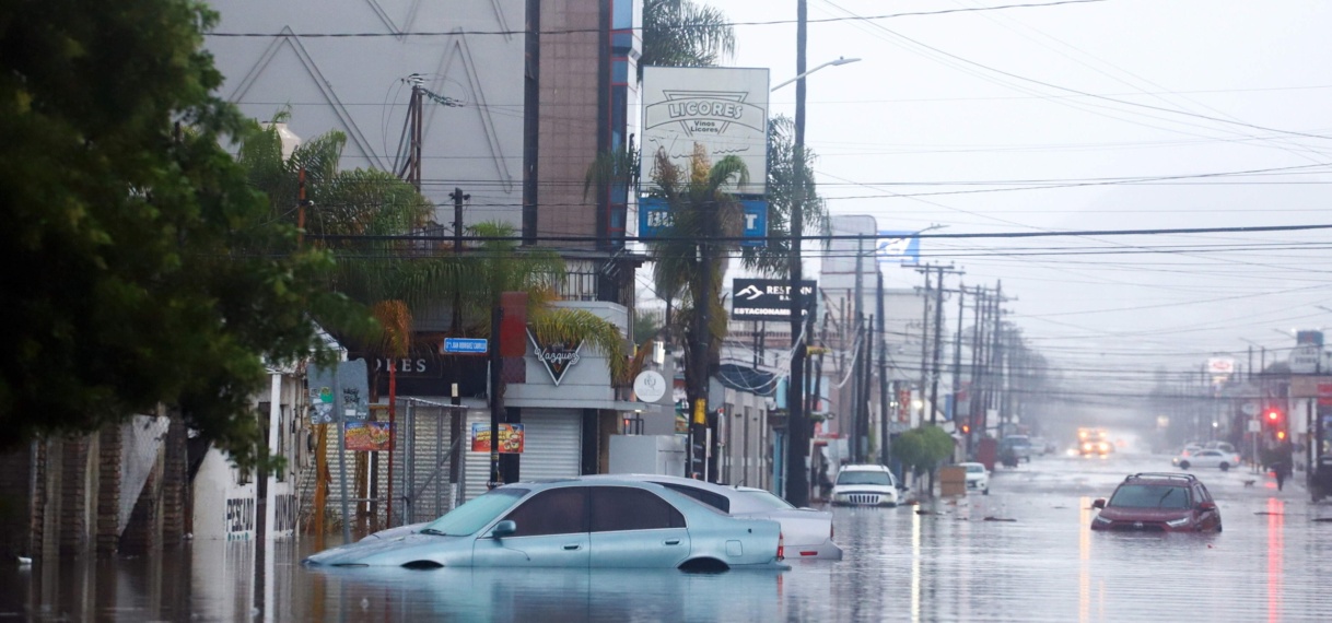 Doden in Mexico door noodweer; orkaan mogelijk donderdag aan land